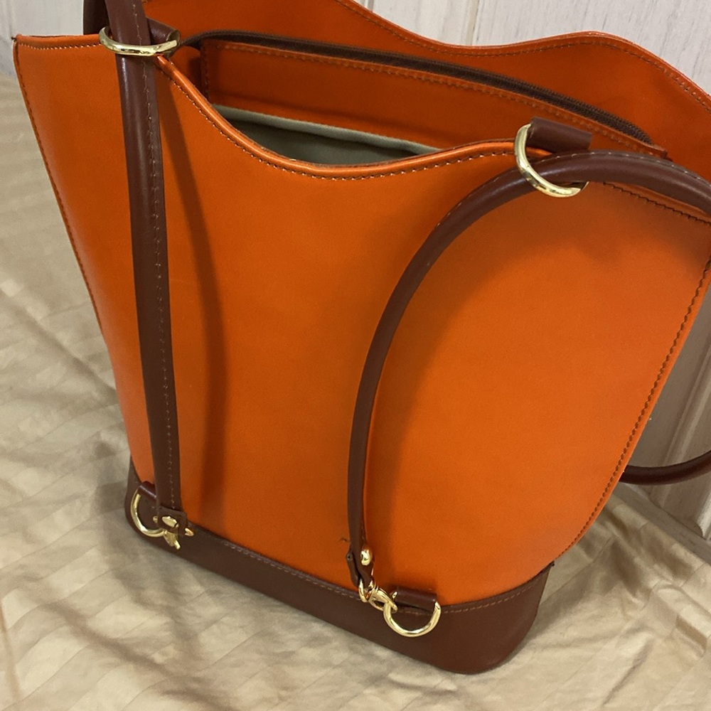Italian leather bag!!! Like new!!!